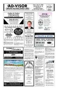 Advisor 7-14-2026 cover