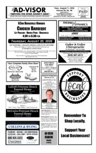 Advisor 8-11-2026 cover