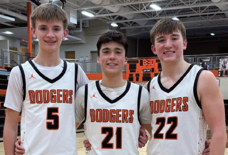 Alley Cats (left to right): Elliot Hesseling, Jayce Halverson and Andrew Hes- seling.