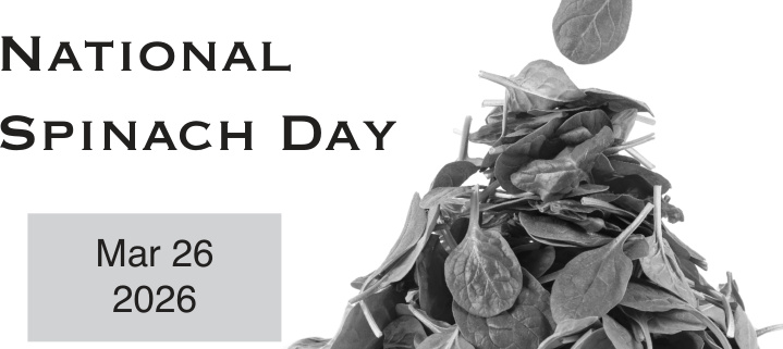 National Spinach Day