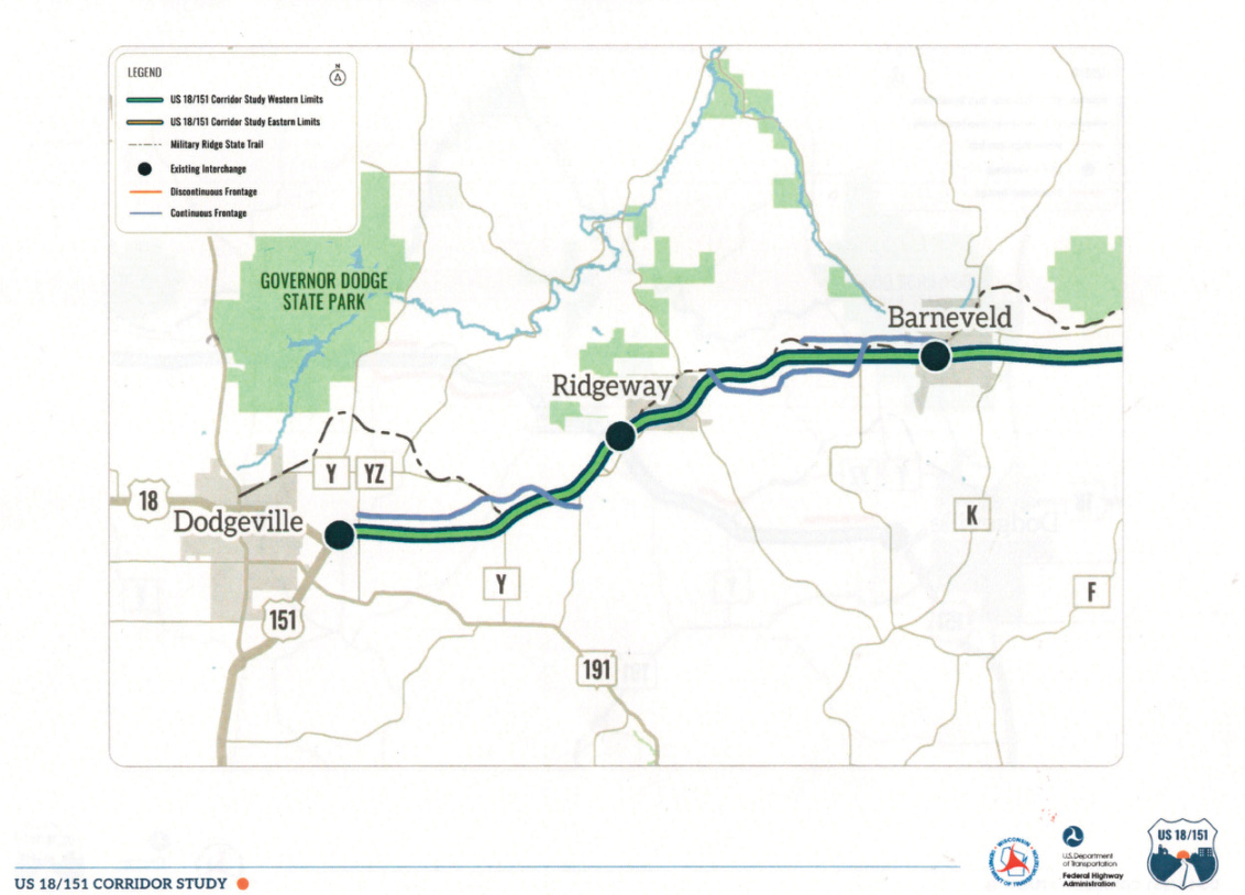 CONTINUOUS FRONTAGE | IOWA COUNTY