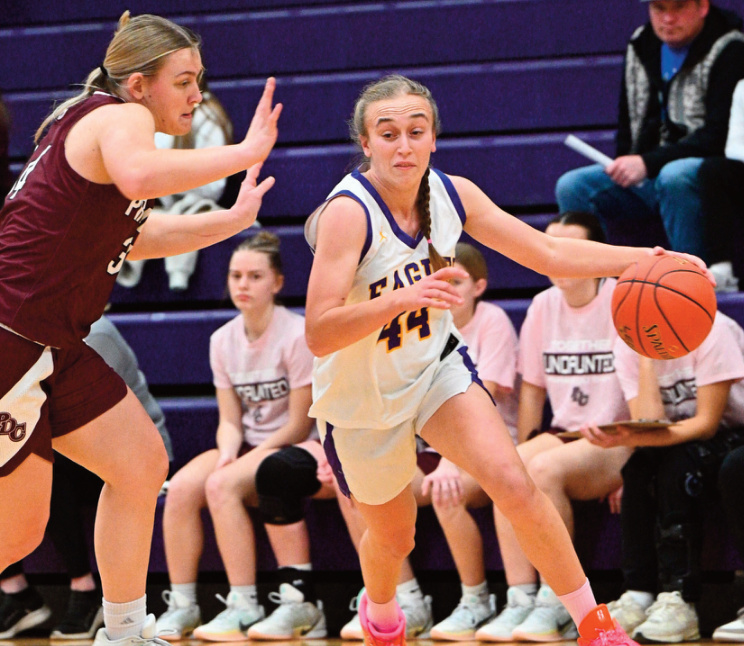 Izzy Durst is a stand out basketball player and now a WIAA Scholar Athlete. Photo by Anita Schmid.