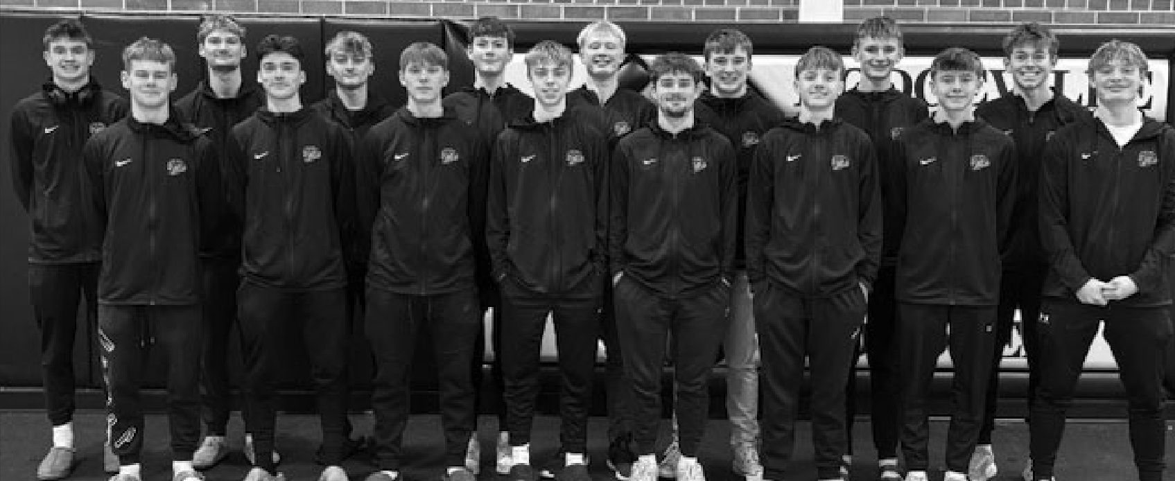 Dodgeville won the SWC basketball title, sharing with Platteville and Lancaster. Team members are (l-r) Griffin Busch Jack Graber, Jacob Haakenson, Jayce Halverson, Jentry Olson, Bryce Crubagh Lockard, Wyatt Kratcha, Braxton Staver, Blake Stodola, Brock Fockler, Andrew Hesseling, Karter McGraw, Elliot Hesseling, Jaxson Jabs, Isaiah Argall, and Harper Olson.