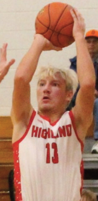 Jack Tarrell, Highland D5 Co-Player of the Year