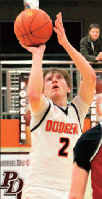 Bryce Crubaugh-Lockard. Dodgeville D3 Player of the Year