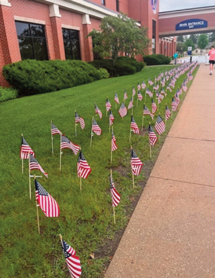 Upland Hills Health Flag Project