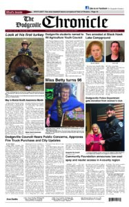 Dodgeville Chronicle — May 7, 2026 cover
