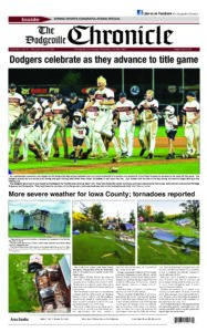 Dodgeville Chronicle – June 25, 2026 cover