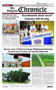 The Dodgeville Chronicle – June 18, 2026 cover