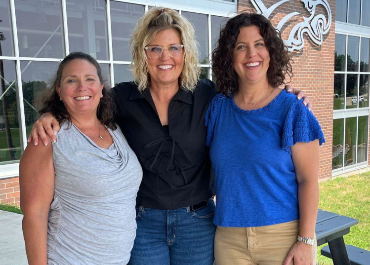 Left to Right Lisa Pipkorn, Ellie Wainwright, Carie Thompson