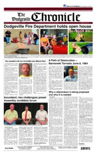 Dodgeville Chronicle – October 15, 2026 cover